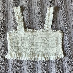 Small white tank top